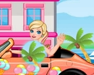 Teen barbie car wash ingyen játék
